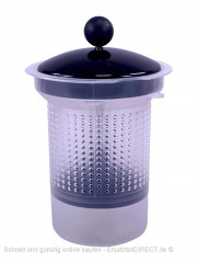 Bodum Filter + Presseinheit 1.0L ASSAM Teebereiter