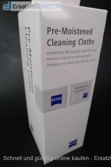 Zeiss Brillen Mikrofasertuch 18cm + 20x Feuchttuch