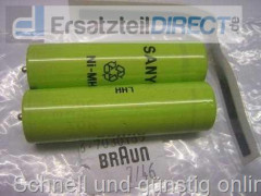 Rasierer AKKU Ni-MH 2er-Set passend für Flex XP