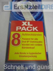 OralB Zahnbürstenaufsatz PrecisionClean 8er