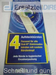 OralB Zahnbürstenaufsatz PrecisionClean 4er