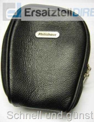 Rasierer Lederaufbewahrungsetui (schwarz)