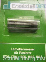 Schermesser Type 1701 1704 1705 1842 1843